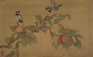 Birds and Fruit by Wu Zhang
